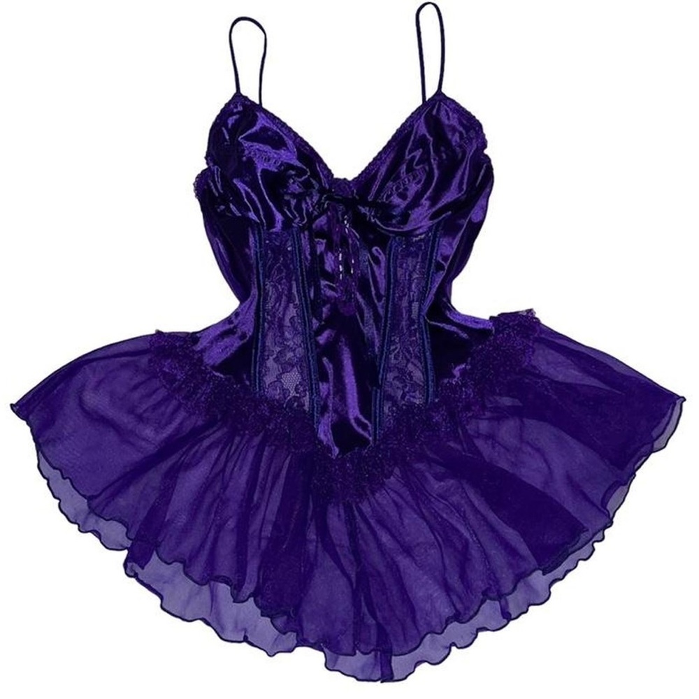 Royal Purple Cami By Intimo Amore
